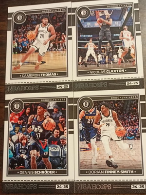 Panini NBA Hoops 24-25 Brooklyn Nets new
