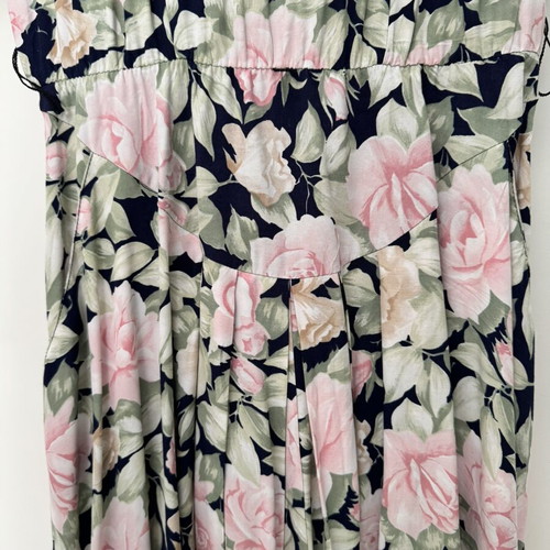 Vintage floral dress like new, colorful, size S