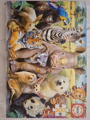 Puzzle 300 pieces used, complete
