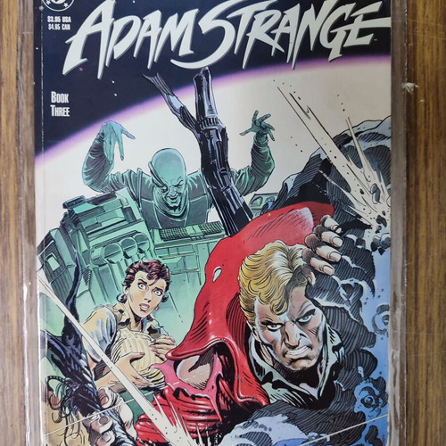 Adam Strange comic used, English, 1990