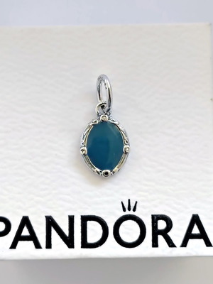 Pandora Disney Snow White Magic Mirror Charm new, multicolor silver