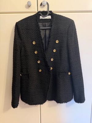 Zara Medium jacket used, black