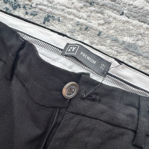 Men's black suit pants 29 like new