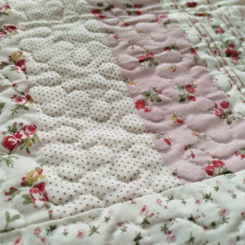 Patchwork pillowcases set like new, cotton, 2 pieces