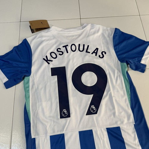 Brighton Home Jersey Kostoulas 2025/26 official replica, new, size M