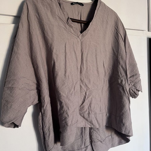 Σετ New Age μπεζ, σαν καινούργιο, μέγεθος small-medium, μπλούζα και παντελόνι με τσέπες