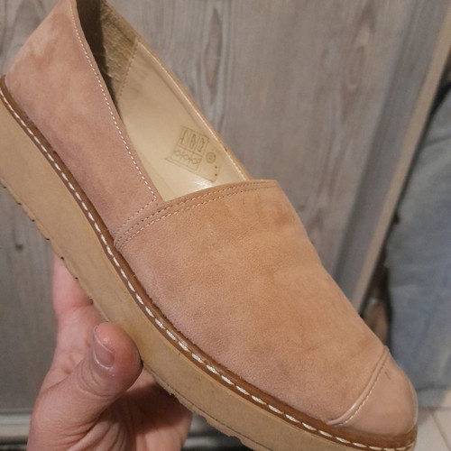 Beatris shoes used, size 37, pink beige suede