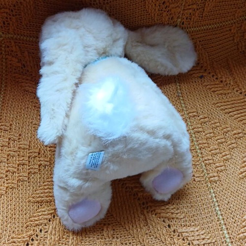 Plush rabbit used