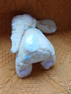 Plush rabbit used