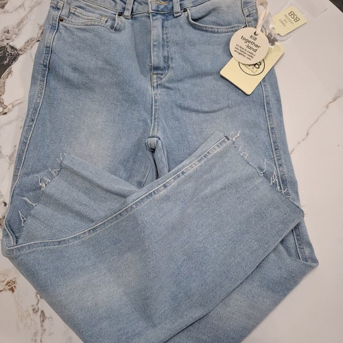 BSB Jeans Brandy Cropped Flare new, light blue wash