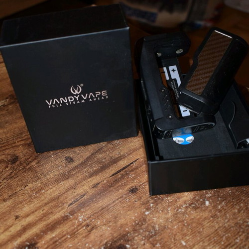 Vandy Vape Gaur 21 Mod like new, black