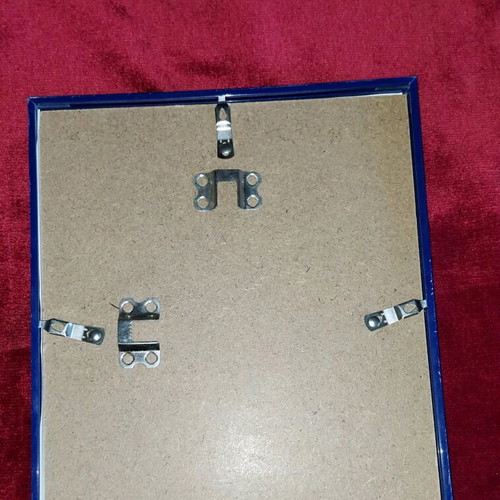 Wall frames like new, pack of 5, celluloid 25x20 cm