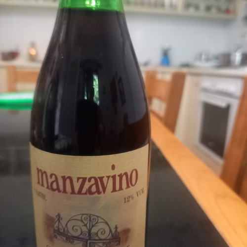 Manzavino dry red wine sealed, vintage 1994 from Kefalonia
