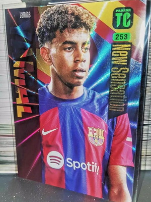 Lamine Yamal 2023-24 Panini Top Class New Sensation #253 Rookie RC σε τέλεια κατάσταση