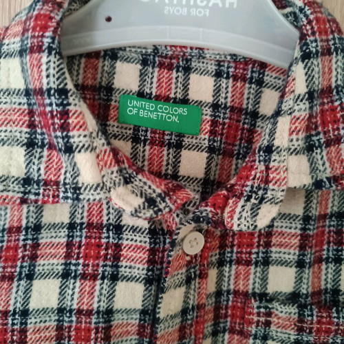 United Colors of Benetton Kids Overshirt like new, size 90 cm