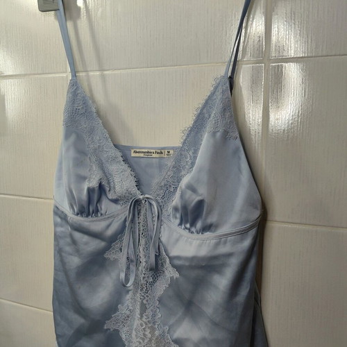 Abercrombie & Fitch women's sleepwear top like new, size M, pastel blue