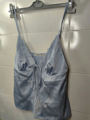 Abercrombie & Fitch women's sleepwear top like new, size M, pastel blue