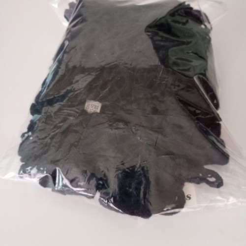 Long black scarf new with loop design