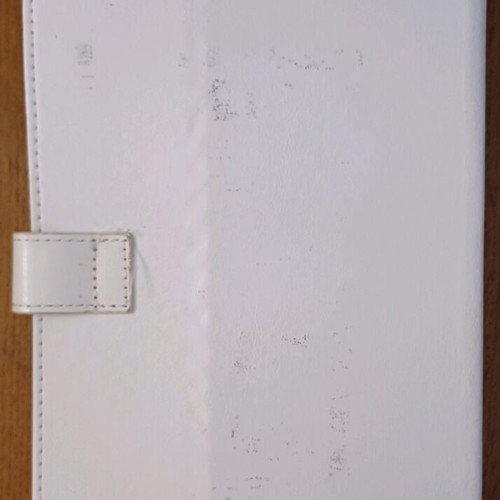 Tablet case used, white