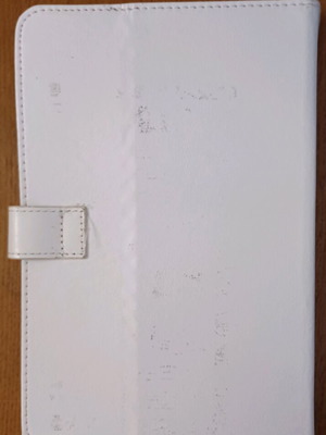 Tablet case used, white