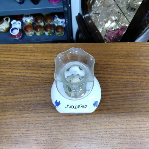 Nafplio Oil Table Lamp like new 19x10x10