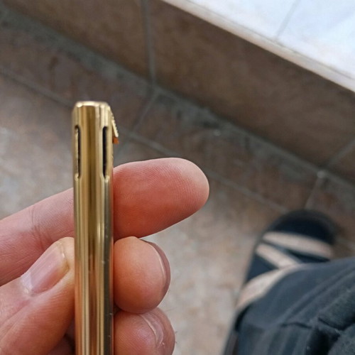 Vintage Brother Lite Lighter NOS new old stock gold with case