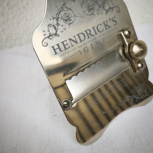 Hendrick's Gin Cucumber Slicer stainless steel, like new