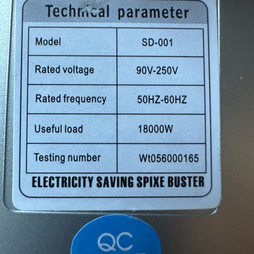 Electricity saving box