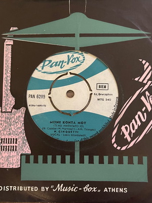 Cinquetti Meine Konta Mou 45 used with scratches