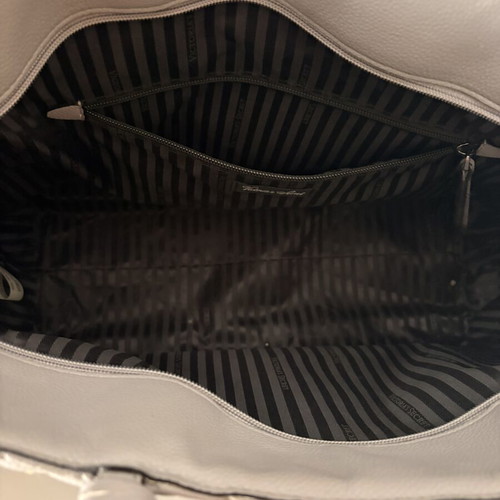 Victoria's Secret shoulder bag like new, large gray with inner pocket