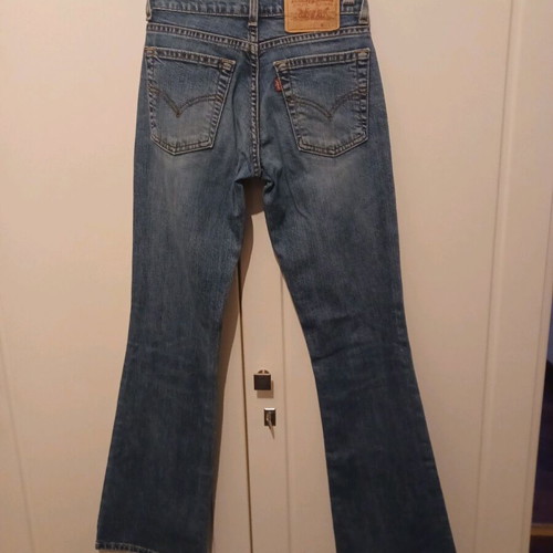 Levi Strauss & Co. No.25 jeans used, blue, length 32