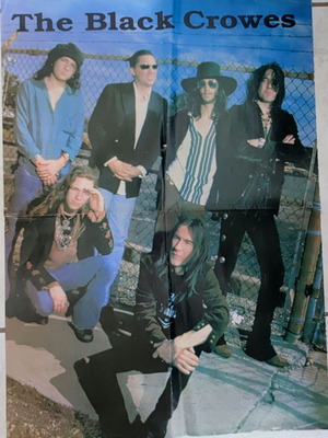 Αφίσα διπλής όψης Black Crowes / Sacred Reich / Living Colour, Metal Hammer