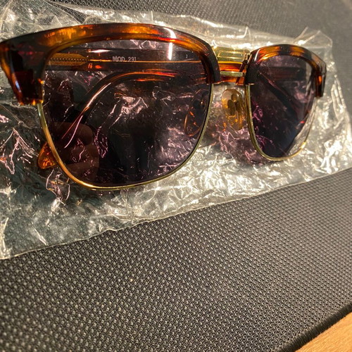 Saint Louis sunglasses new, Italian, brown and gold