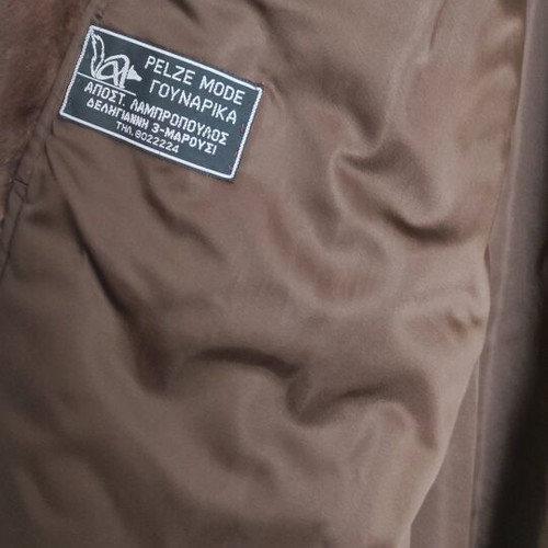Brown fur coat like new