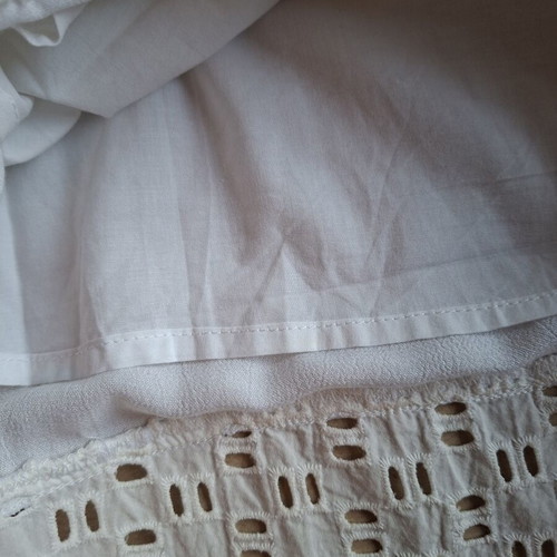 Julia Bergovich white dress like new, viscose, adjustable straps