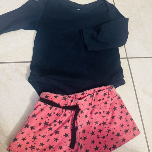Girls' clothing set for 2 years old