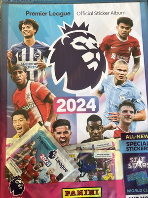 Panini Premier League 2024 starter pack με 5 φακελάκια καινούργιο