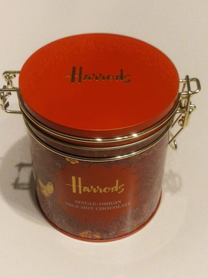 Μεταλλικό κουτί Harrods με κούμπωμα σαν καινούργιο