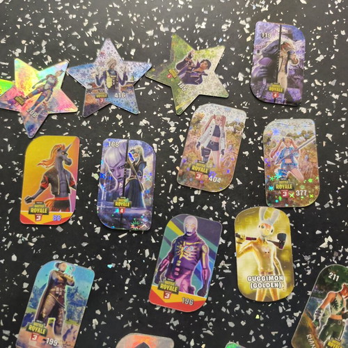 Yu-Gi-Oh! cards used with sleeves and extras pack