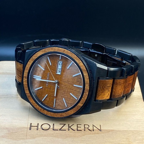 Holzkern Miravalles Koa & Koa automatic watch