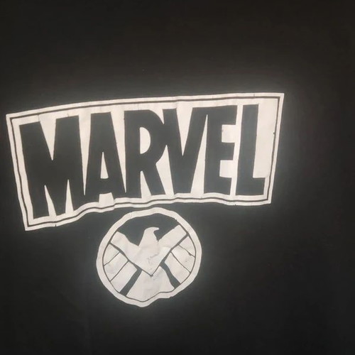 Marvel t-shirt, size XL, black