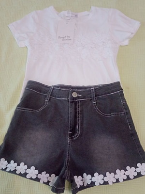 Girls' set new, size 6-7 years