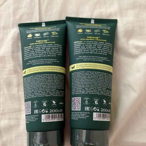 Fresh Line Shampoo Set New, 2x200ml for Oily Hair