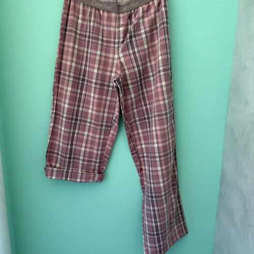Calvin Klein and Oysho pajama pants set used, cotton, size M