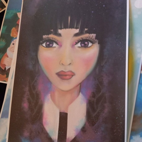 A4 Posters 120gr New with Digital Paintings