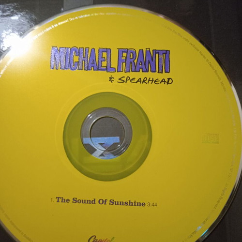 Michael Franti Sound of Sunshine single used