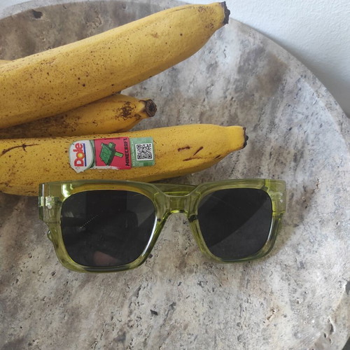 Lime Sunglasses Jack & Jones like new, green