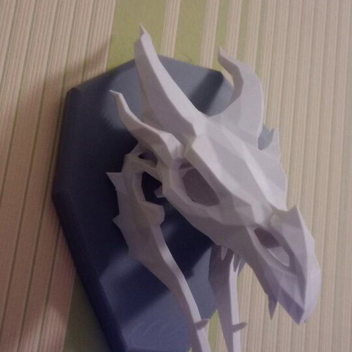 Dragon Skull Wall Decor from The Elder Scrolls Skyrim new