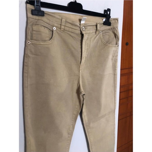 Souvenir cotton khaki crop pants size M used