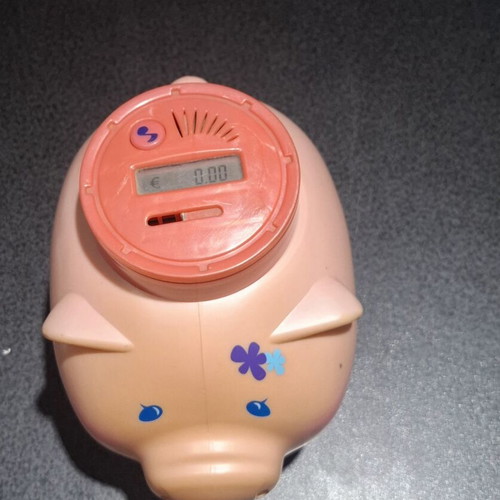Redbox Electronic Piggy Bank Model 22781 Like New with Digital Display